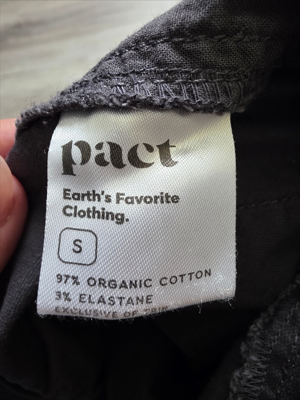 Pact Organic Cotton Daily Twill Pant Size Small - Picture 14 of 15